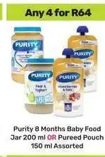 Game Purity 8 Months Baby Food offer