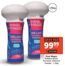 Checkers Pool Magic Brilliant Multi-Function Chlorine Feeder offer