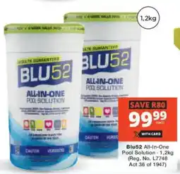 Checkers Blu52 All-In-One Pool Solution offer