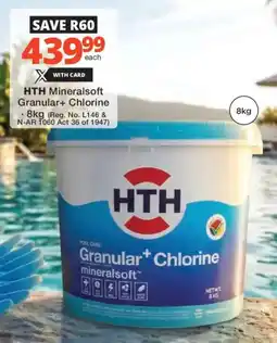 Checkers HTH Mineralsoft Granular+ Chlorine offer