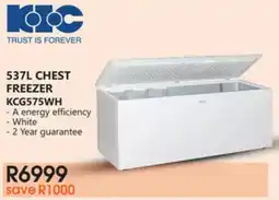 Tafelberg Furnishers KIC Chest Freezer offer