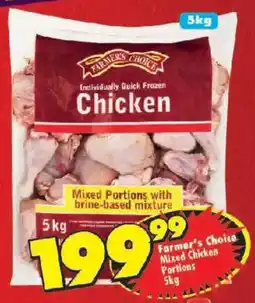 Shoprite Farmer's Choice Mixed Chicken Portions offer