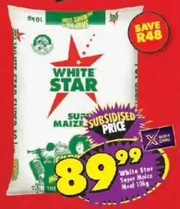 Shoprite White Star Super Maize Meal offer