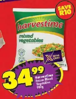 Shoprite Harvestime Frozen Mixed Vegetables offer