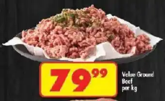 Shoprite Value Ground Beef offer