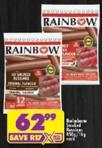 Shoprite Rainbow Smoked Russians offer
