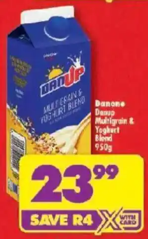 Shoprite Danone Danup Multigrain & Yoghurt Blend offer