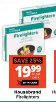 Checkers Housebrand Firelighters offer