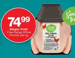 Checkers Simple Truth Free-Range Whole Chicken offer