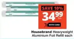 Checkers Housebrand Heavyweight Aluminium Foil Refill offer
