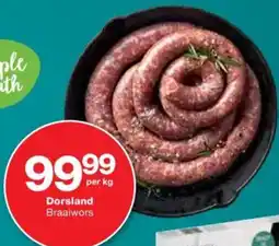 Checkers Dorsland Braaiwors offer