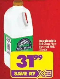 Shoprite Douglasdale Full Cream/ Low Fat Fresh Milk offer