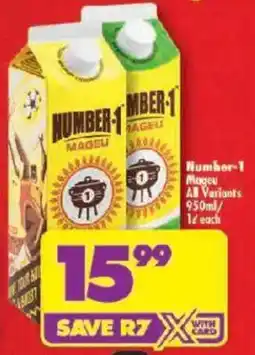 Shoprite Number-1 Mageu All Variants offer