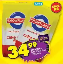 Shoprite Snowflake Cake Wheat Flour offer