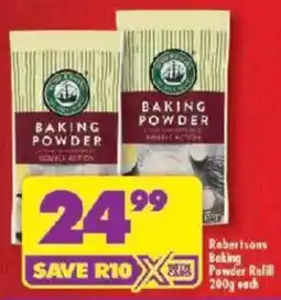 Shoprite Robertsons Baking Powder Refill offer