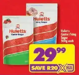 Shoprite Huletts Castor/ Icing Sugar offer