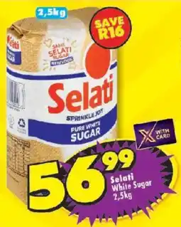 Shoprite Selati White Sugar offer