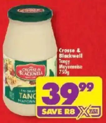 Shoprite Crosse & Blackwell Tangy Mayonnaise offer