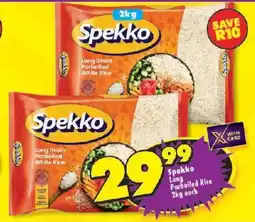 Shoprite Spekko Long Parboiled Rice offer