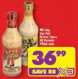 Shoprite All Joy Veri Peri African Sauce All Variants offer