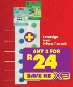 Shoprite Sovereign Lovely Lollipops offer