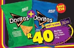 Shoprite Doritos Corn Chips All Variants offer