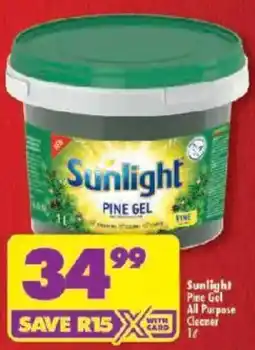 Shoprite Sunlight Pine Gel All Purpose Cleaner offer