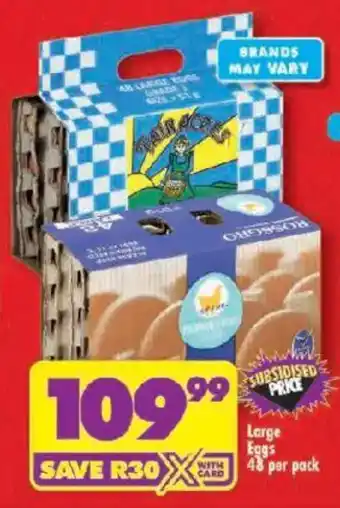 Shoprite Large Eggs offer