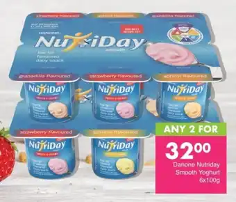 Save Danone Nutriday Smooth Yoghurt offer