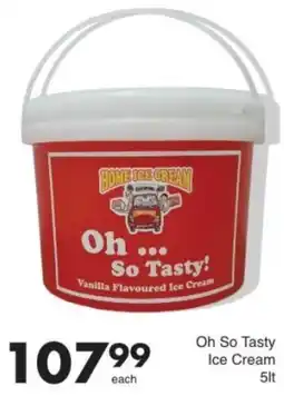 Save Oh So Tasty Ice Cream offer