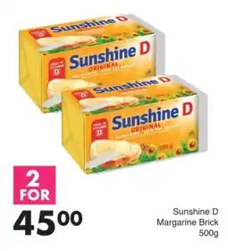 Save Sunshine D Margarine Brick offer