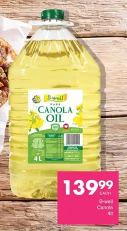 Save B-well Canola Oil offer