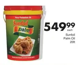 Save Sunfoil Palm Oil offer