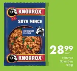 Save Knorrox Soya Bag offer