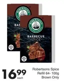 Save Robertsons Spice Refill offer