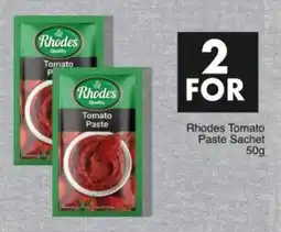 Save Rhodes Tomato Paste Sachet offer