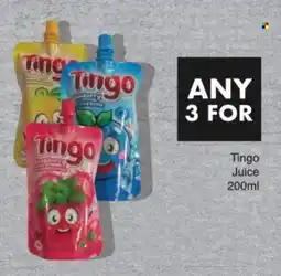Save Tingo Juice offer