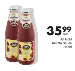 Save All Gold Tomato Sauce offer