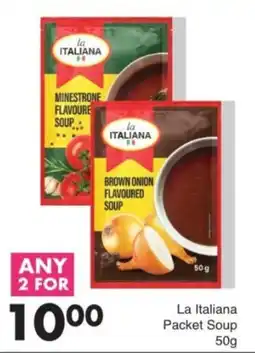 Save La Italiana Packet Soup offer