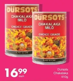 Save Dursots Chakalaka offer