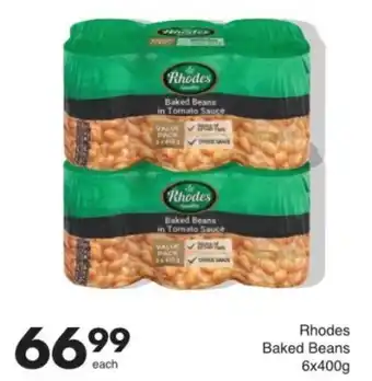 Save Rhodes Baked Beans offer