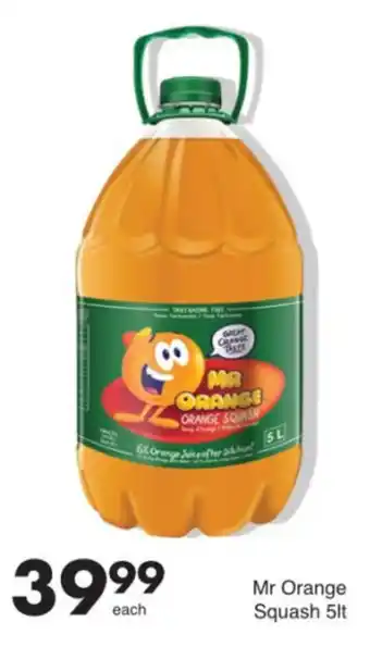 Save Mr Orange Squash offer