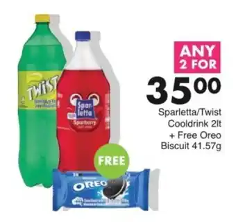 Save Sparletta/ Twist Cooldrink offer