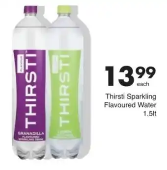 Save Thirsti Sparkling Flavoured Water offer