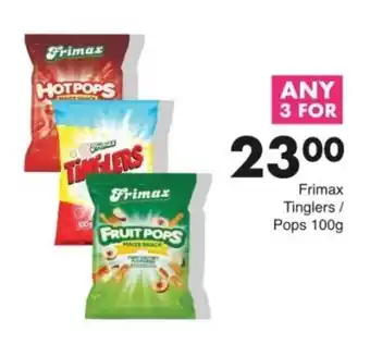 Save Frimax Tinglers/ Pops offer