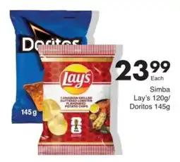 Save Simba Lay's/ Doritos offer