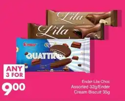 Save Ender Lila Choc Assorted/ Ender Cream Biscuit offer