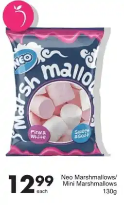 Save Neo Marshmallows/ Mini Marshmallows offer