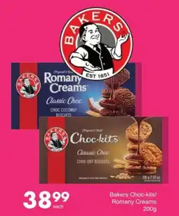 Save Bakers Choc-kits/ Romany Creams offer