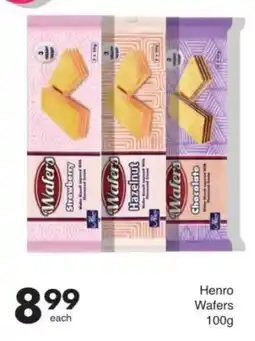Save Henro Wafers offer
